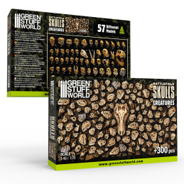 300x Crânes de Créatures 1:48-1:35