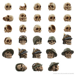 1.000x Cráneos de Resina impresos en 3D compatibles con Warhammer skulls 1.000x Cráneos de Resina impresos en 3D compatibles con Warhammer skulls