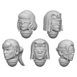 DakkaDakka - Battle Sisters of Repentance Penitence Heads