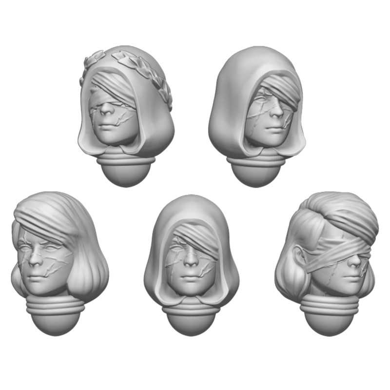 DakkaDakka - Battle Sisters of Repentance Sacred Heads DakkaDakka - Battle Sisters of Repentance Sacred Heads