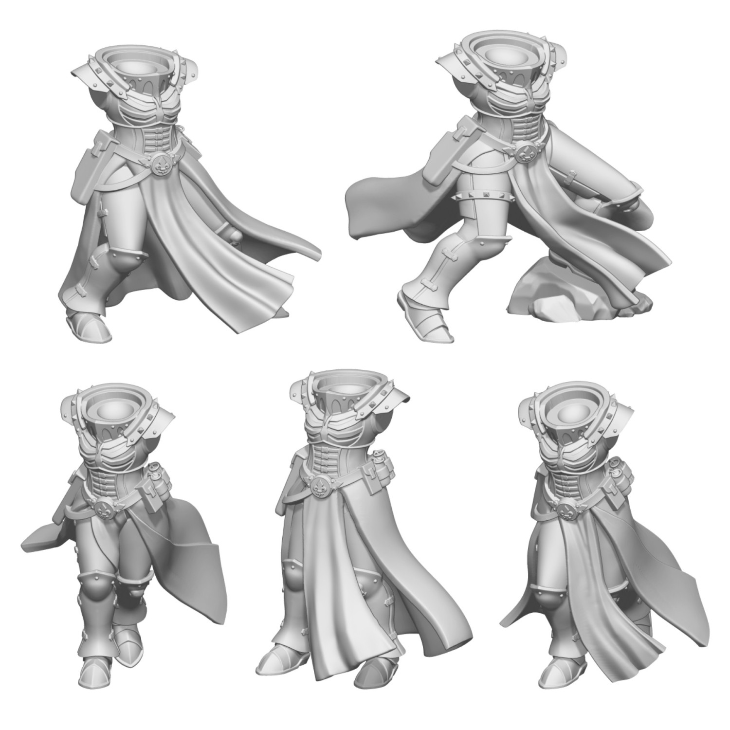 DakkaDakka - Sisters of Battle de la repentance - Corps en pose