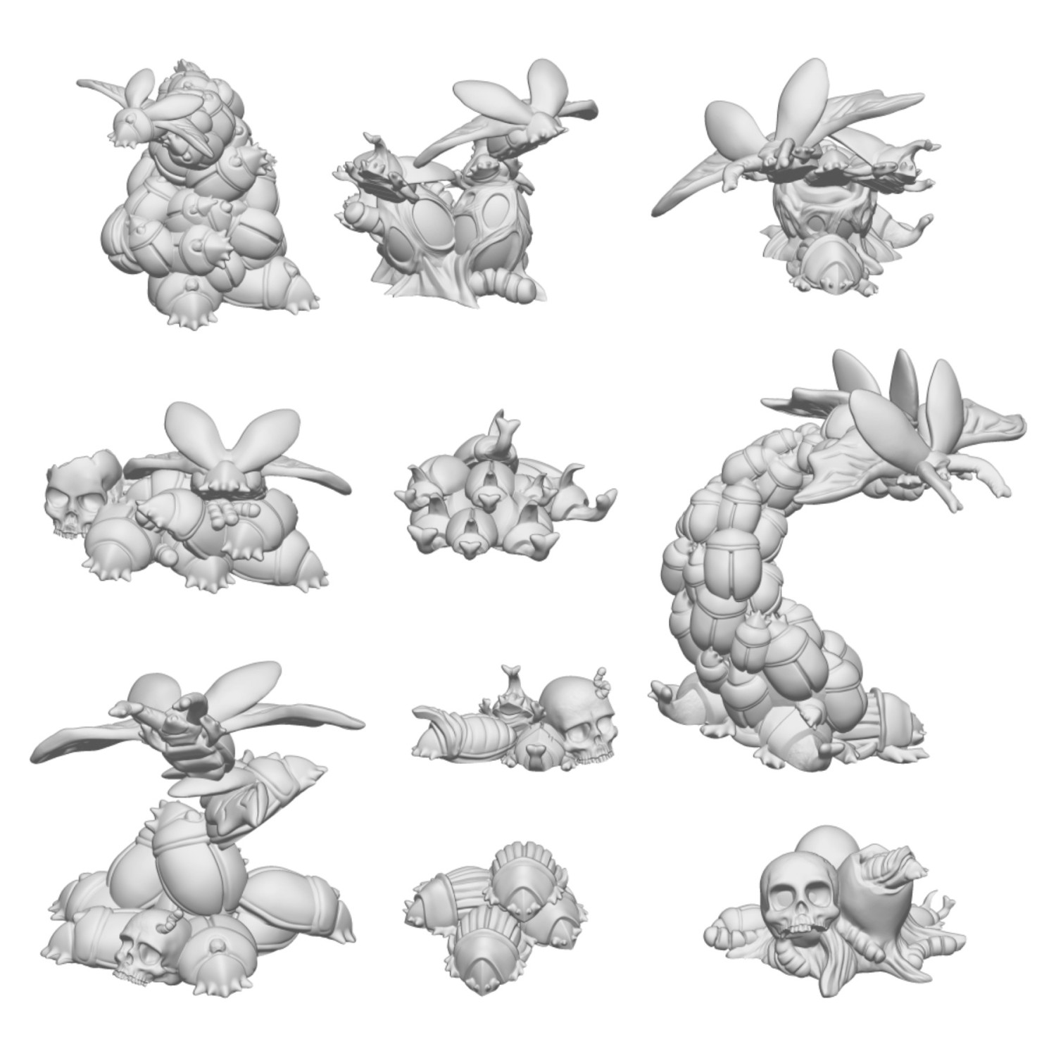 3D - Druckset - Käferschwarm | Tiere