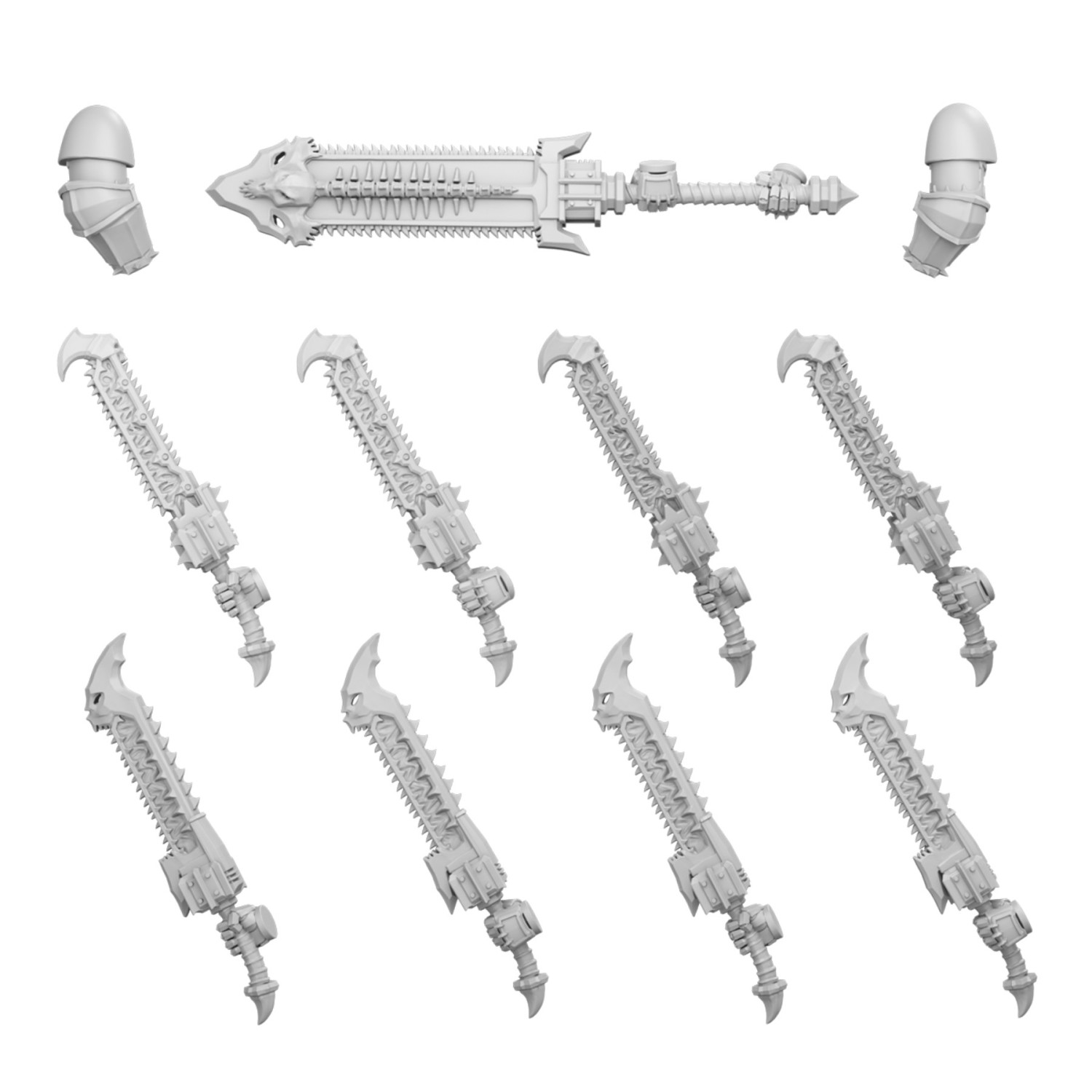 DakkaDakka - Kill Obsessed Squad - Khorne Swords | Resin items DakkaDakka - Kill Obsessed Squad - Khorne Swords | Resin items