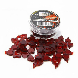 Herzen Spielmarken | Wound tokens