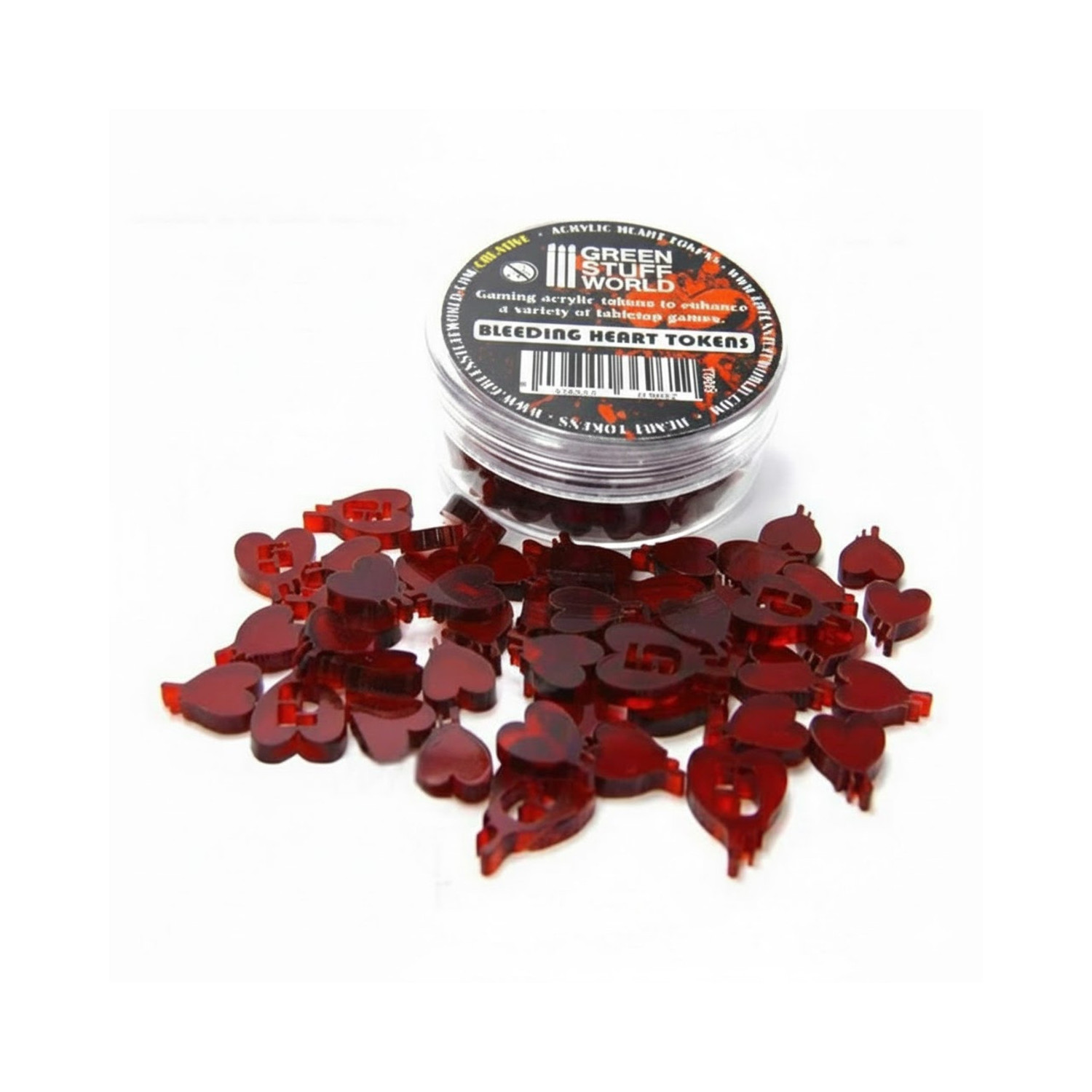 Jetons de Jeu de Coeurs | Wound tokens