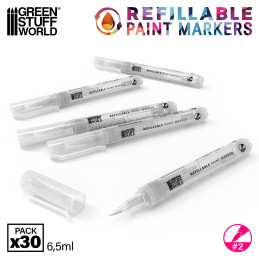 Boîte de marqueurs rechargeables 2 | Stylo-feutre rechargeable