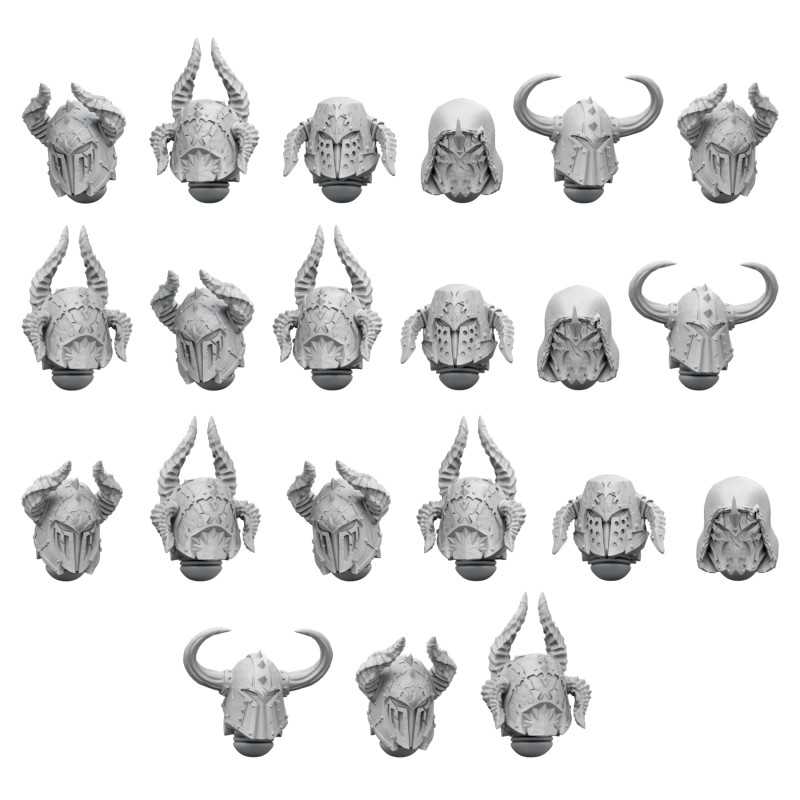 DakkaDakka - Knights of the Dark Side - Teste | Articoli in resina DakkaDakka - Knights of the Dark Side - Teste | Articoli in resina