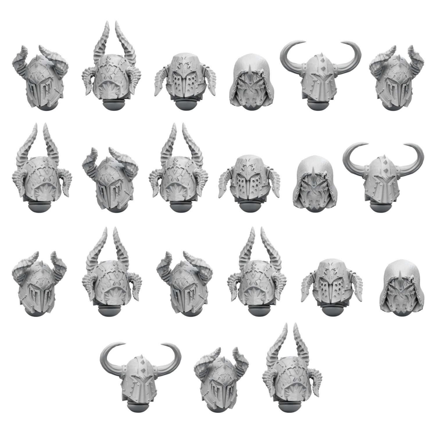 DakkaDakka - Knights of the Dark Side - Têtes | Articles en résine