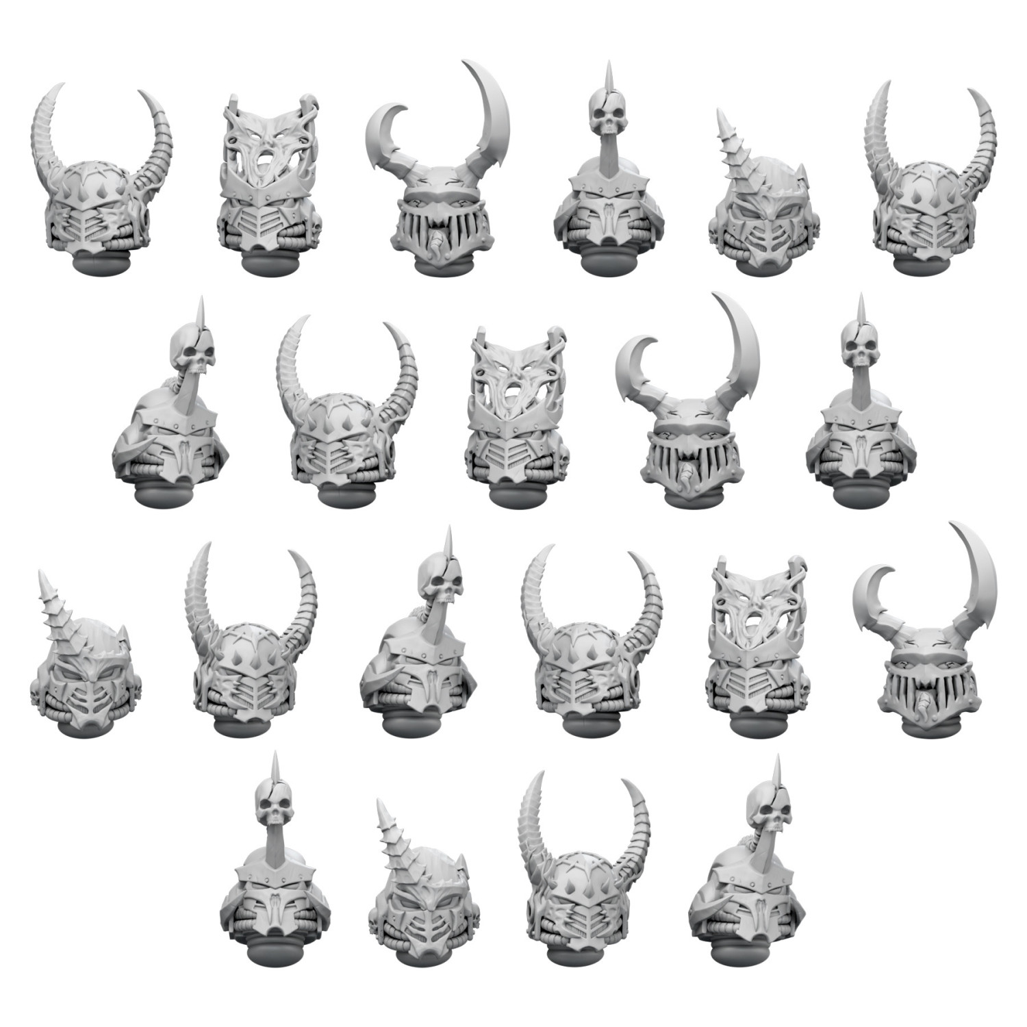 DakkaDakka - Predators - Cabezas Artículos de resina