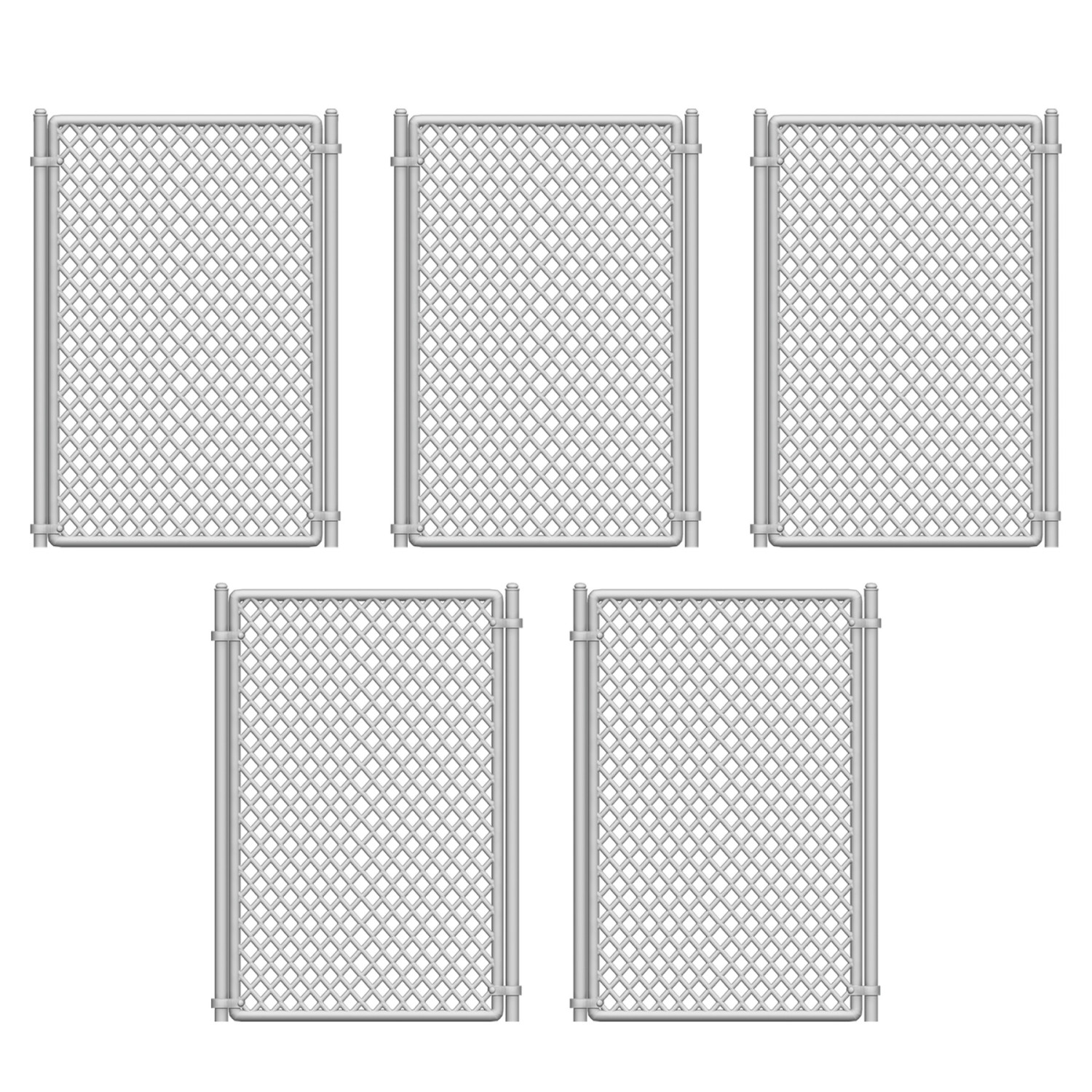 Grille Simple Torsion en résine imprimée en 3D