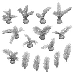 3D-Druckset - Kleine Palmen