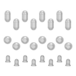 Set impreso en 3D - Luces Industriales - Pequeñas Bits de Resina Transparente
