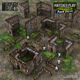 Pack di scenografia Matched Play pieghevole e preverniciata - Sci‑Fi