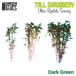 Hohes Gebüsch - Dunkelgrün | Gelände und Harz Hohes Gebüsch - Dunkelgrün | Gelände und Harz