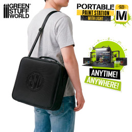 Portable Paint Station for Miniatures and Scale Models | GSW Paint Station | miniature painting station