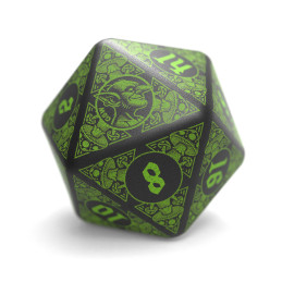 Squishy D20 Dice - GOBLIN for Dnd and board games