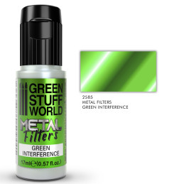 Metal Filters - Green Interference | Chameleon Paints Metal Filters - Green Interference | Chameleon Paints