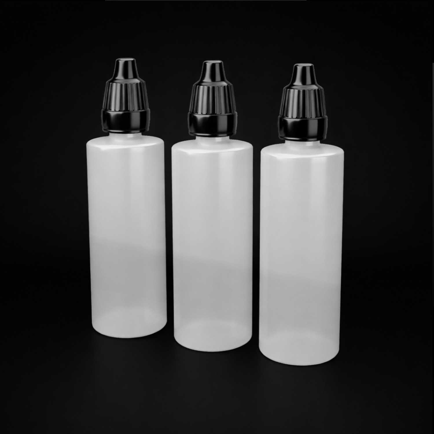 Bouteilles de 60ml Pack x3 Bouteilles de 60ml Pack x3