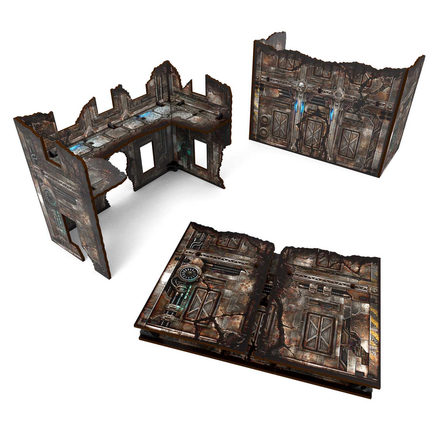 Rovina a forma di U Matched Play pieghevole preverniciata - Sci-Fi