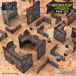 Pack di scenografia Orchi Matched Play pieghevole e preverniciata