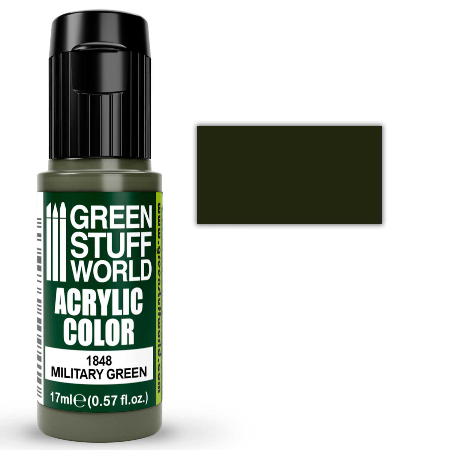 Acrylic Color MILITARY GREEN | Acrylic Paints Acrylic Color MILITARY GREEN | Acrylic Paints