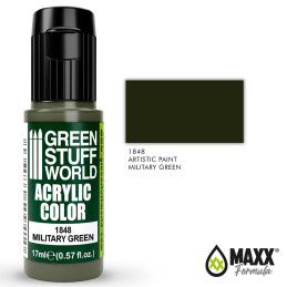Pintura Acrilica MILITARY GREEN Pintura Acrilica Pintura Acrilica MILITARY GREEN Pintura Acrilica