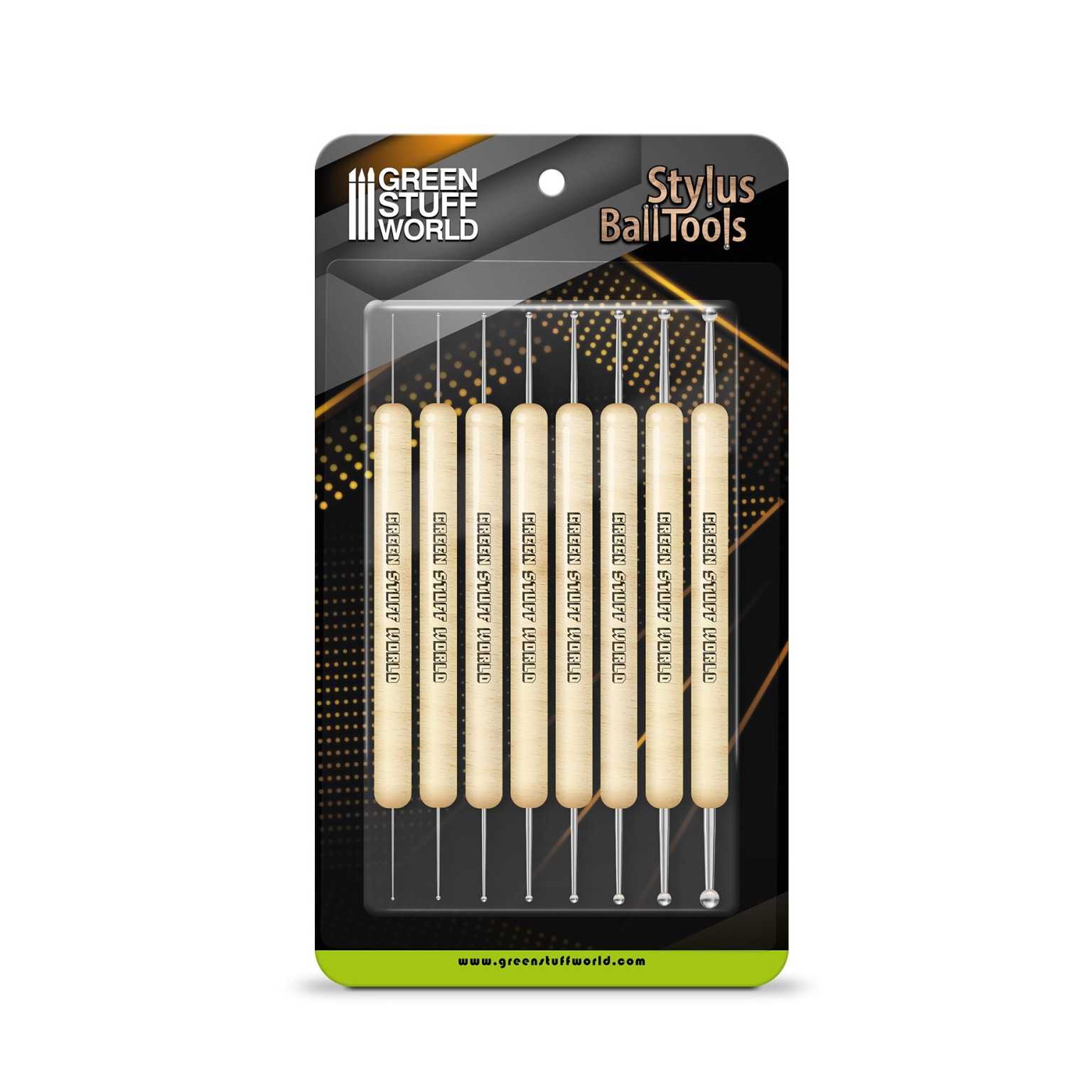 8x Sculpting STYLUS tool set
