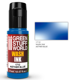 Tinta de Lavado AETHER BLUE Tintas Acrilicas