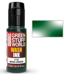 Acryl-Waschtinte MOSS GREEN | Acryltinte
