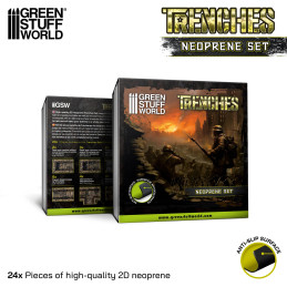 Trincee - Set de Terreno Neopreno | Compatibile con Trench Crusade
