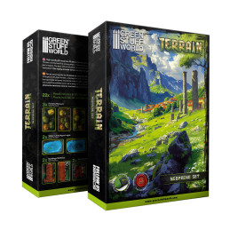2D Neoprene Terrain set - 22 pieces | Neopren Terrain