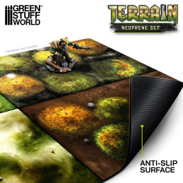 Set de Décors Neoprene - 22 pièces | Terrain en néoprène