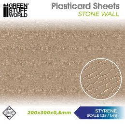Plasticard - Stone Wall