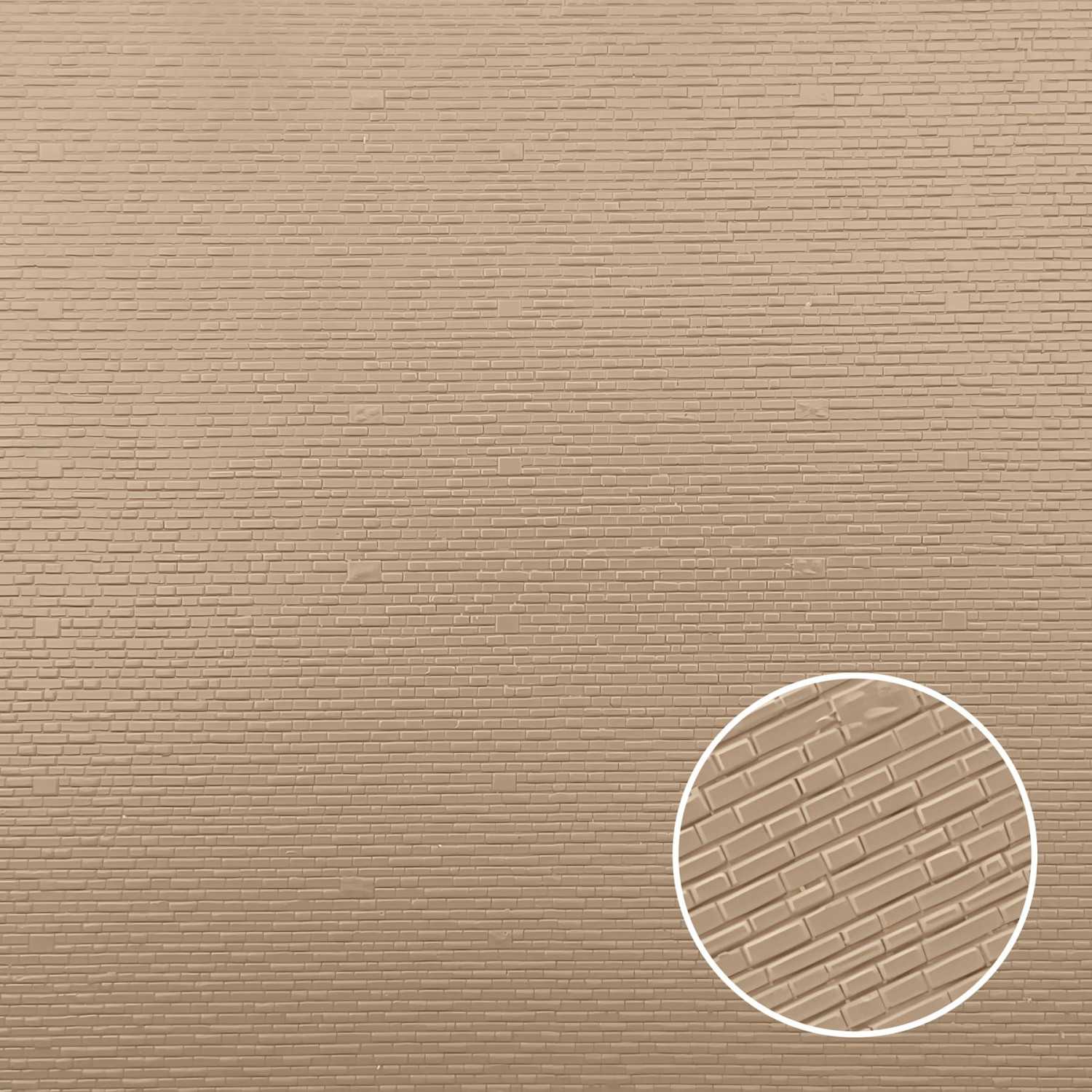 Plancha Plasticard - Pared de Ladrillo 1,2mm