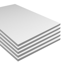 Foglio Plasticard 0'5 mm - COMBOx5 lastre | Piastre e Fogli Lisci