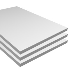 ABS Plasticard A4 - 1'5 mm COMBOx3 sheets | Plain Sheets