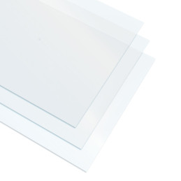 Organic GLASS Sheet - Clear | Textured Sheets