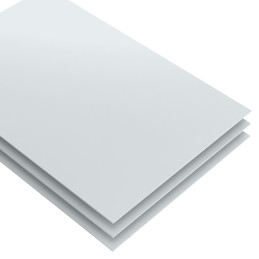 Plaque de Plasticard - 1'5 mm - COMBO x3 feuilles | Plaques Lisses