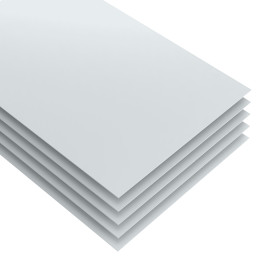 Glatte Plastikcard 1 mm - 5 Platten | Glatte Platten