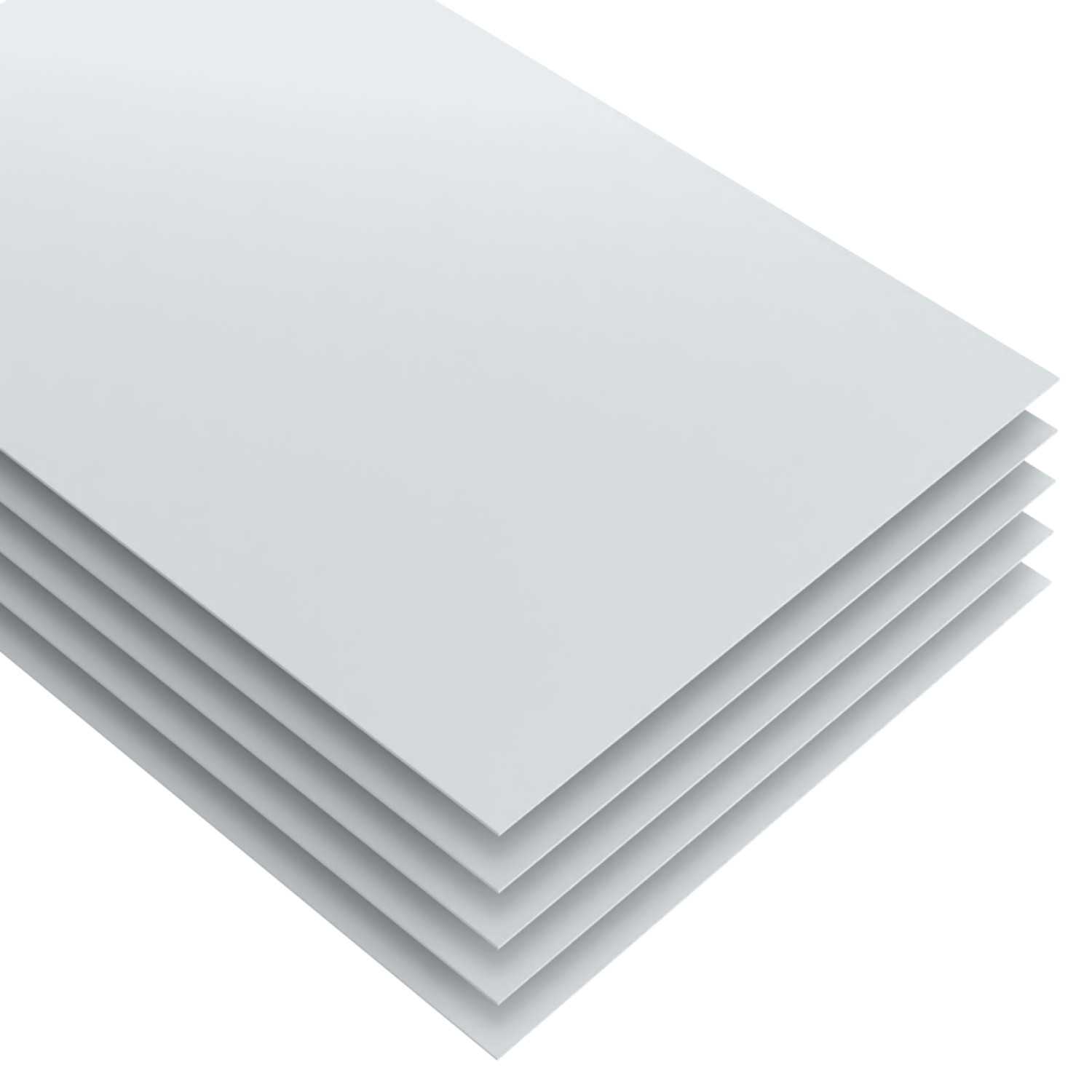 Glatte Plastikcard 1 mm - 5 Platten | Glatte Platten Glatte Plastikcard 1 mm - 5 Platten | Glatte Platten