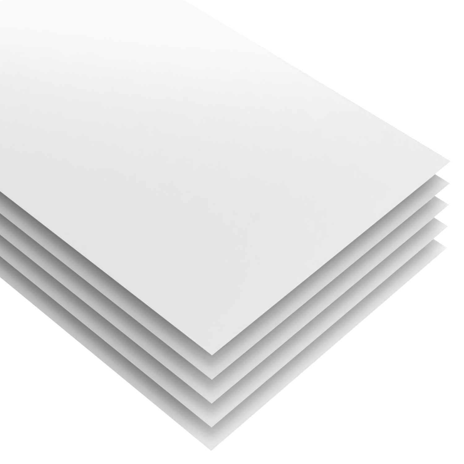 Plancha Plasticard uPVC 0'16mm - COMBOx5 planchas Planchas Lisas