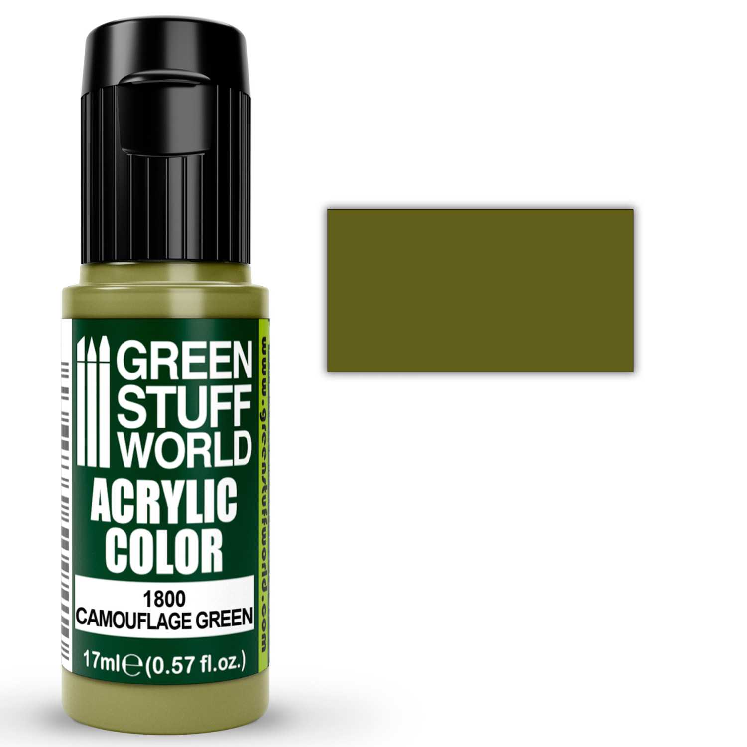 Peinture acrylique CAMOUFLAGE GREEN | Peinture Acrylique