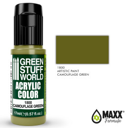Acrylic Color CAMOUFLAGE GREEN