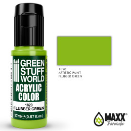 Peinture acrylique FLUBBER GREEN