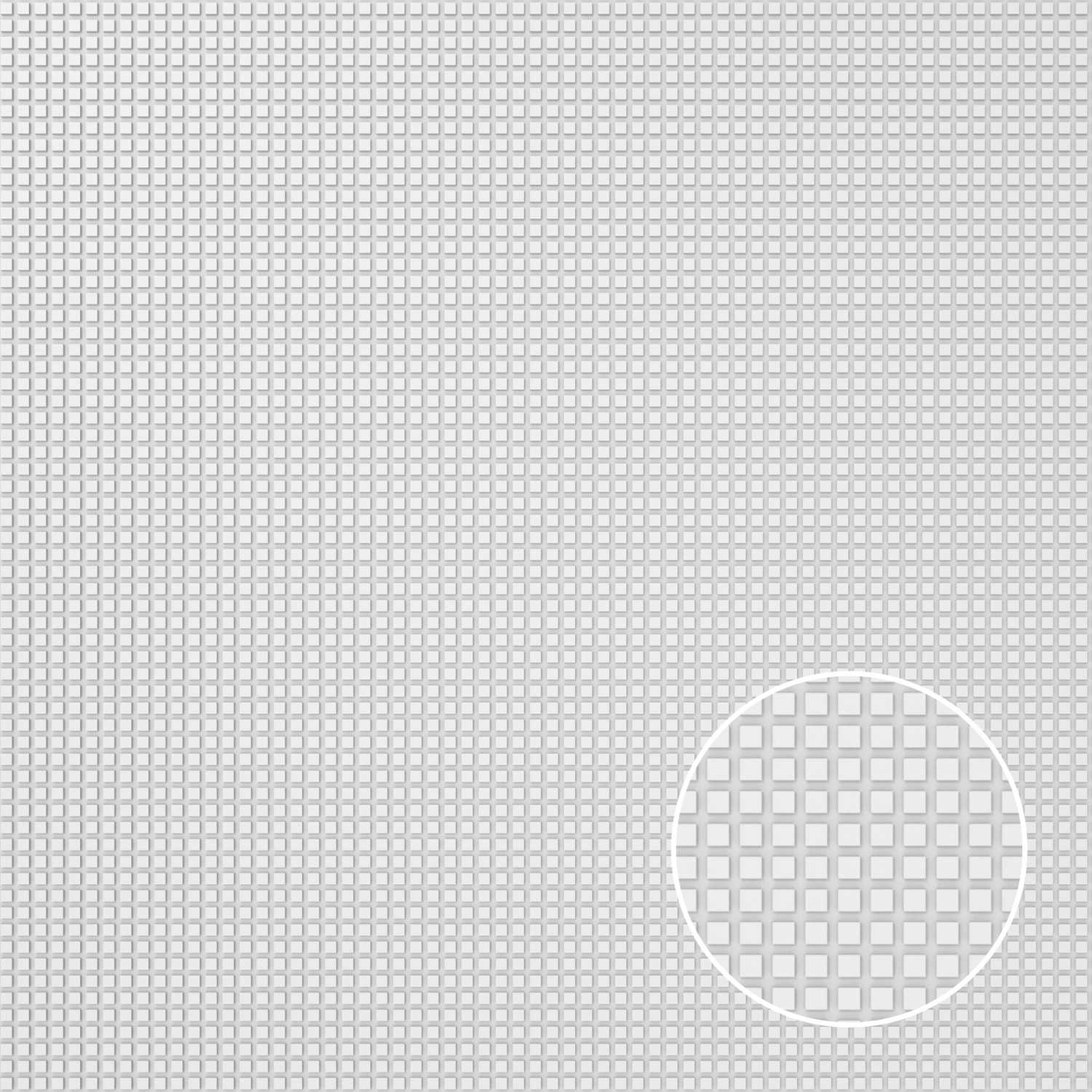 Texturierte KLEINE QUADRATEN Plastikcardplatten | Geprägte platten