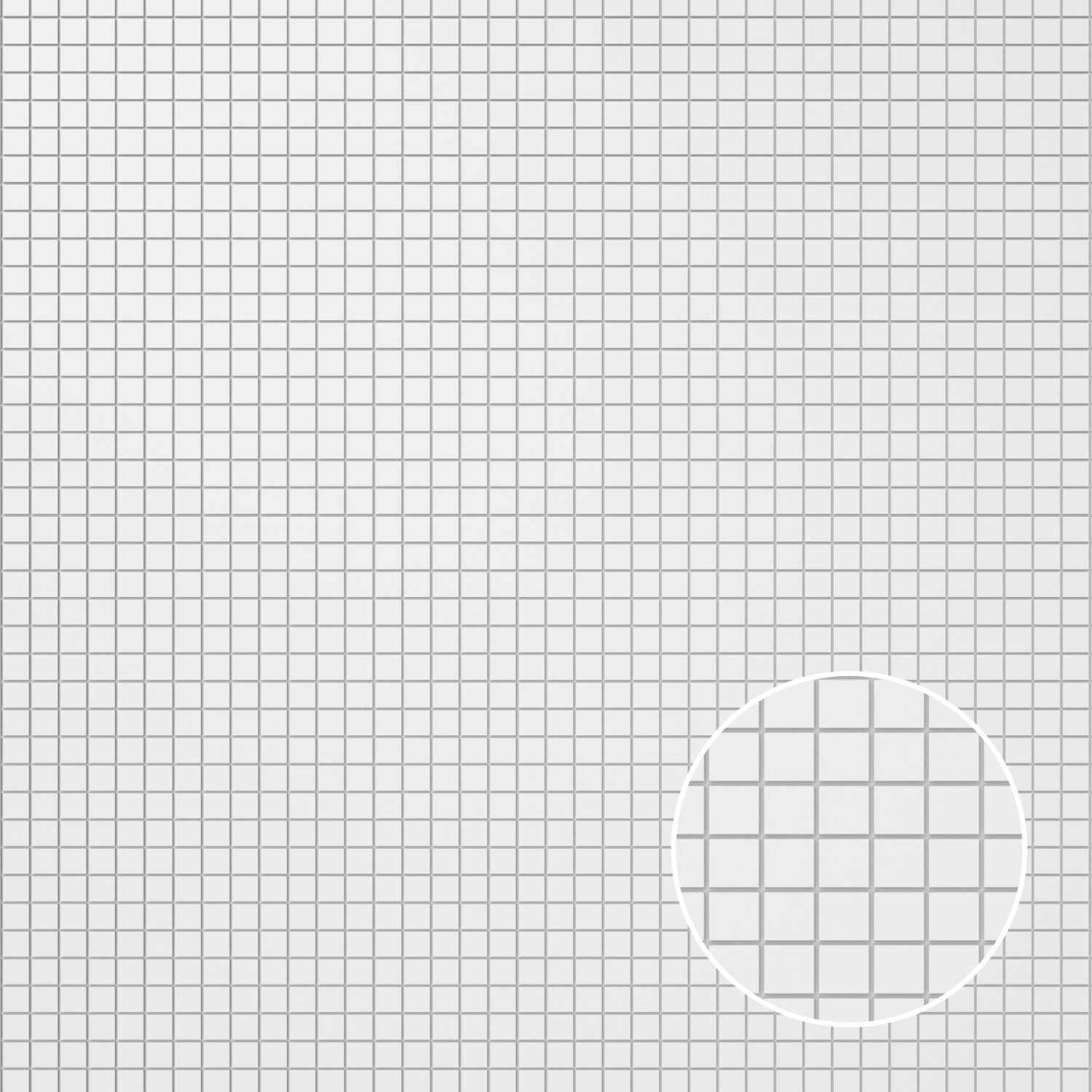 Texturierte GROßE QUADRATEN Plastikcardplatte | Geprägte platten