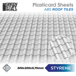 Kunststoffplatte DACHPFANNE Plastikcard | Geprägte platten Kunststoffplatte DACHPFANNE Plastikcard | Geprägte platten