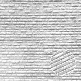 Kunststoffplatte ZIEGELMAUERWERK Plastikcardplatten | Geprägte platten