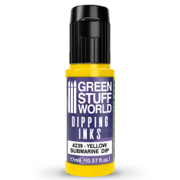 Pintura Dipping ink 17 ml - Yellow Submarine Dip Tintas Dipping inks