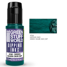 Peintures Dipping ink 17 ml - Green Shark Skin Dip | Peintures Dipping inks